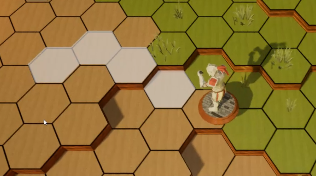 An image of a pawn moving across a game board